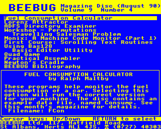 Beebug Volume 9 Number 4