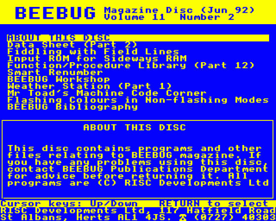 Beebug Volume 11 Number 2