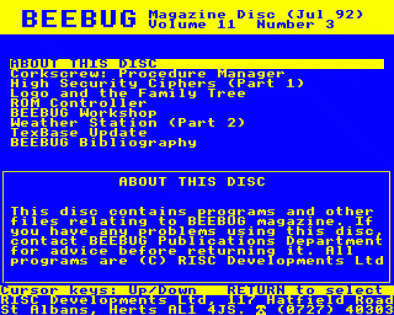 Beebug Volume 11 Number 3