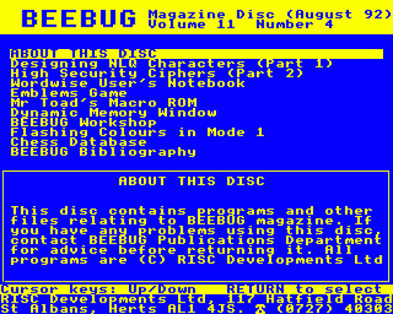 Beebug Volume 11 Number 4