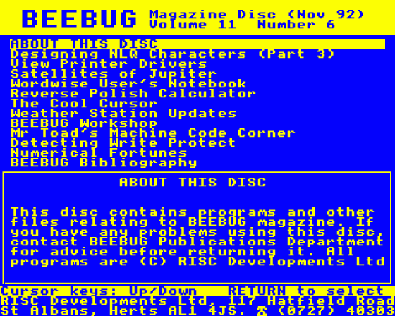 Beebug Volume 11 Number 6