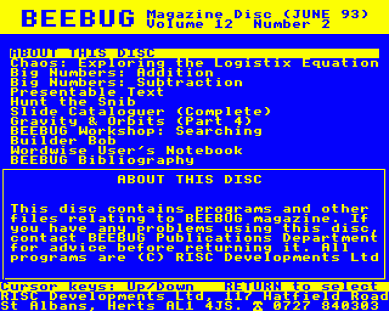 Beebug Volume 12 Number 2