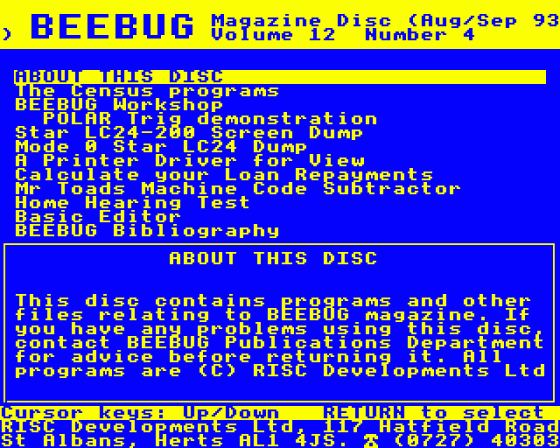 Beebug Volume 12 Number 4