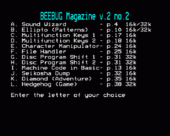 Beebug Volume 2 Number 2