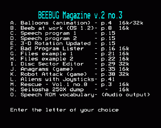 Beebug Volume 2 Number 3