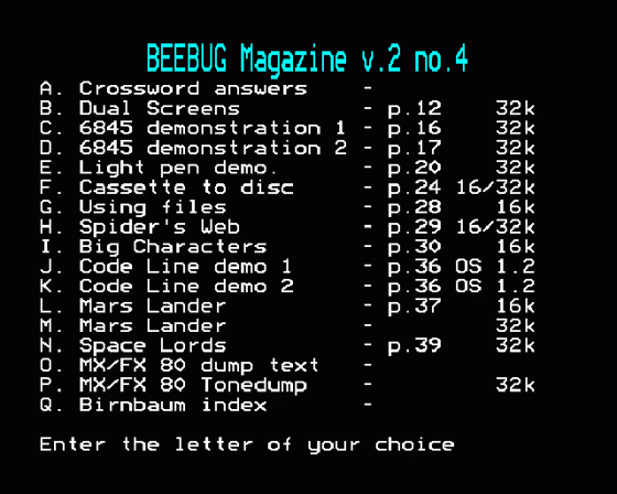 Beebug Volume 2 Number 4