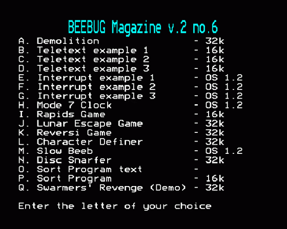 Beebug Volume 2 Number 6