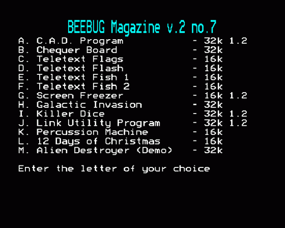 Beebug Volume 2 Number 7