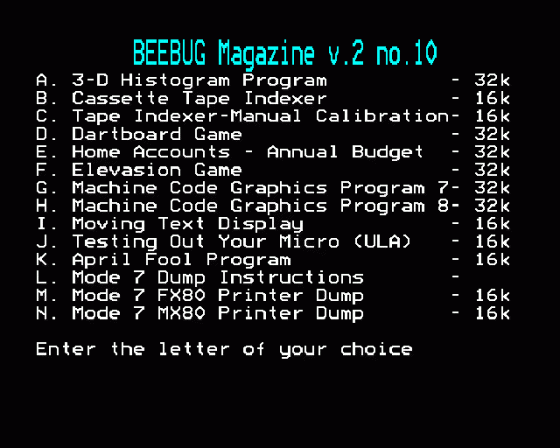 Beebug Volume 2 Number 10