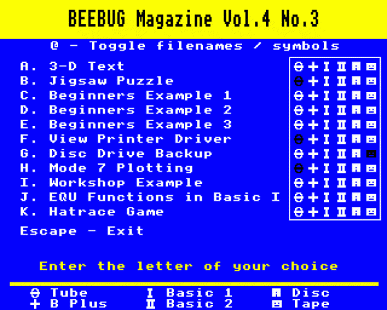 Beebug Volume 4 Number 3