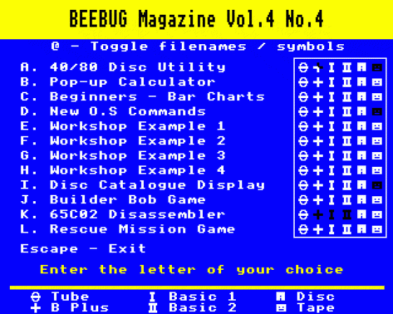 Beebug Volume 4 Number 4