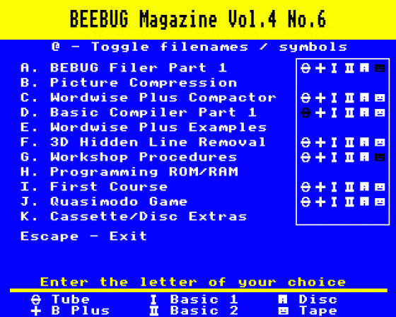 Beebug Volume 4 Number 6