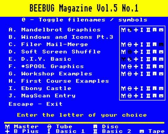 Beebug Volume 5 Number 1