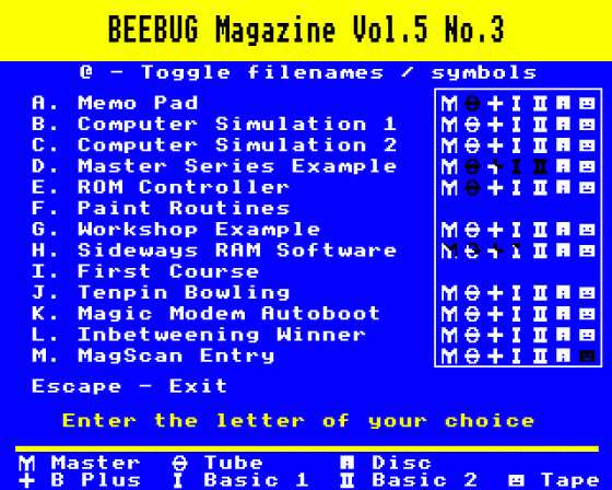 Beebug Volume 5 Number 3