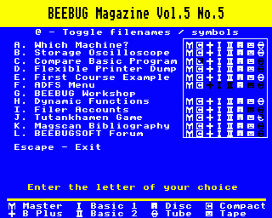 Beebug Volume 5 Number 5