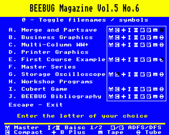 Beebug Volume 5 Number 6