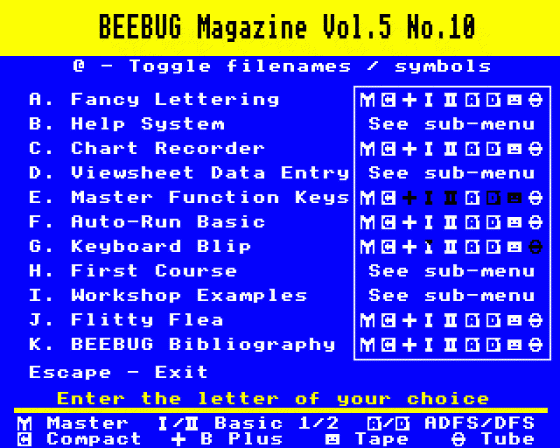 Beebug Volume 5 Number 10