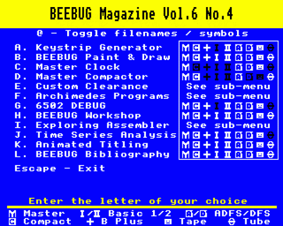 Beebug Volume 6 Number 4