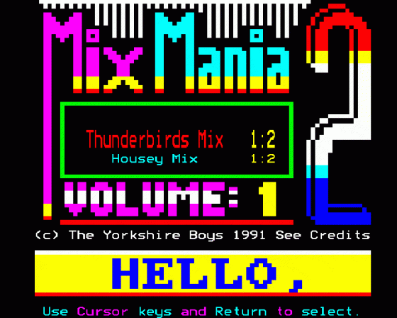 Mix Mania 2 Volume 1