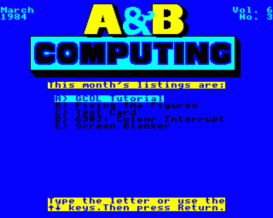 A&B Computing 6.03