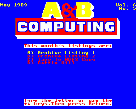 A&B Computing 6.05