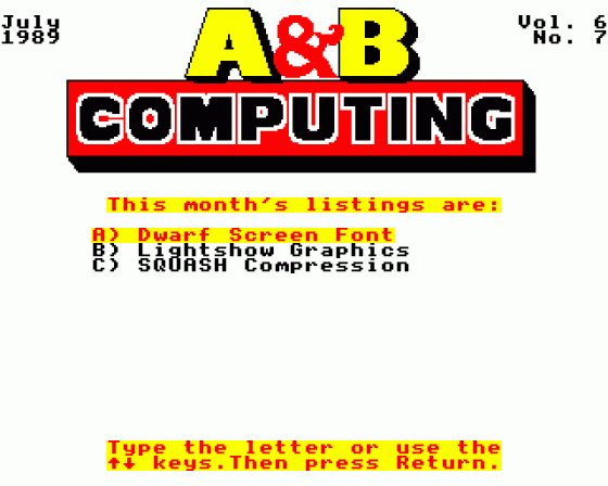 A&B Computing 6.07