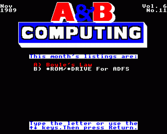 A&B Computing 6.11