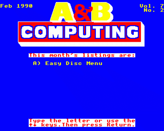 A&B Computing 7.02