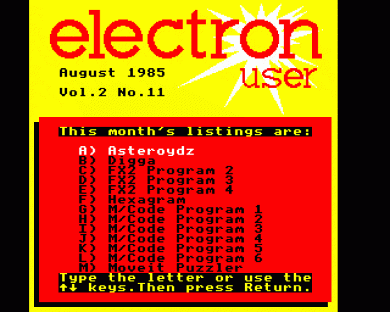 Electron User 2.11