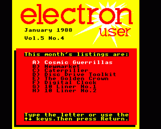 Electron User 5.04