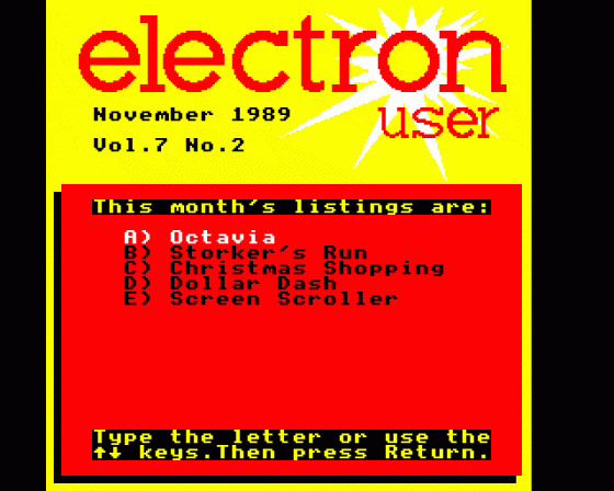 Electron User 7.02