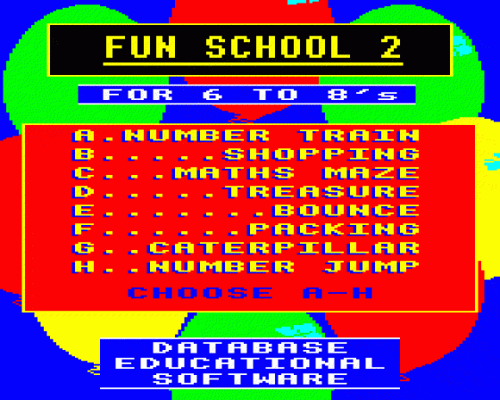 Fun School 2: For 6-8 Years