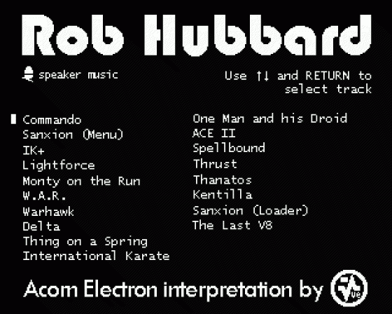 Rob Hubbard Disc 1