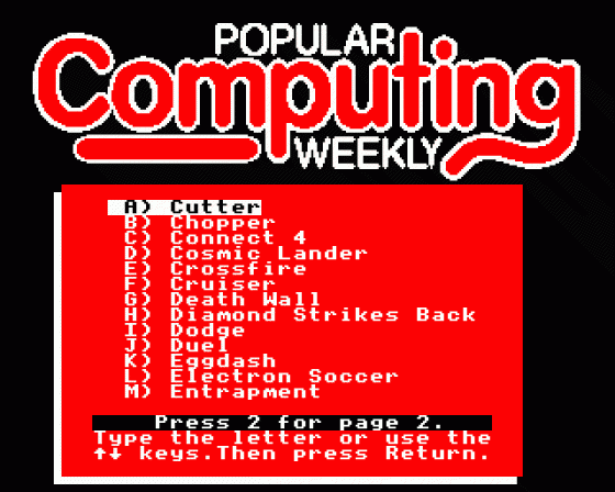 Popular Computing Weekly 2