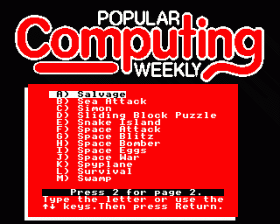 Popular Computing Weekly 5