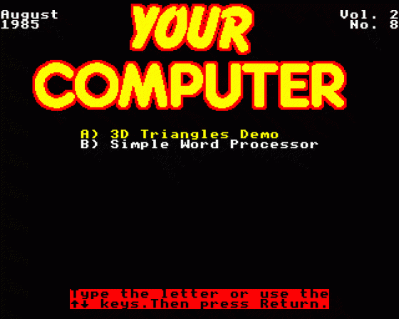 Your Computer 2.08