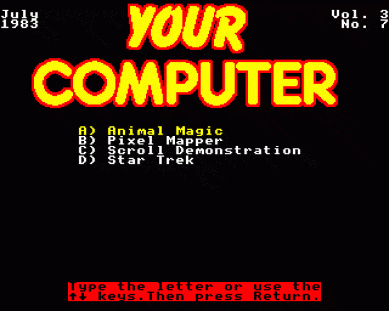 Your Computer 3.07