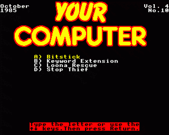 Your Computer 4.10