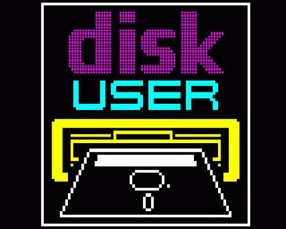 The Disk User 1 Title Screen