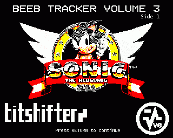 Beeb Tracker 3: Sonic The Hedgehog