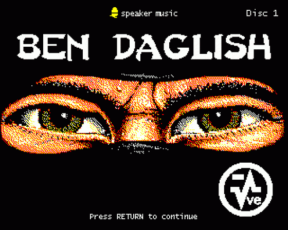 Ben Daglish Disc 1